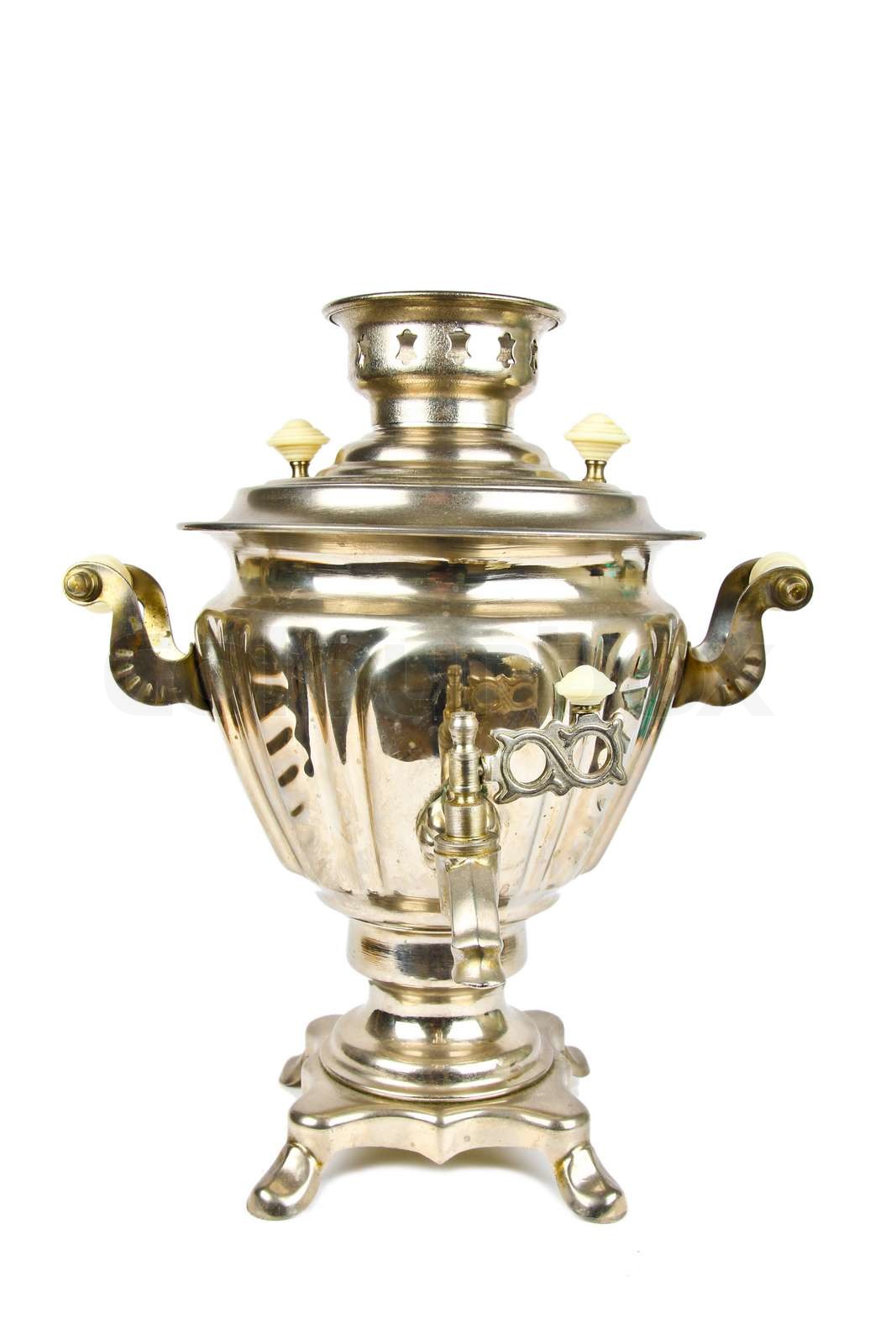 Old russian samovar | Stock image | Colourbox