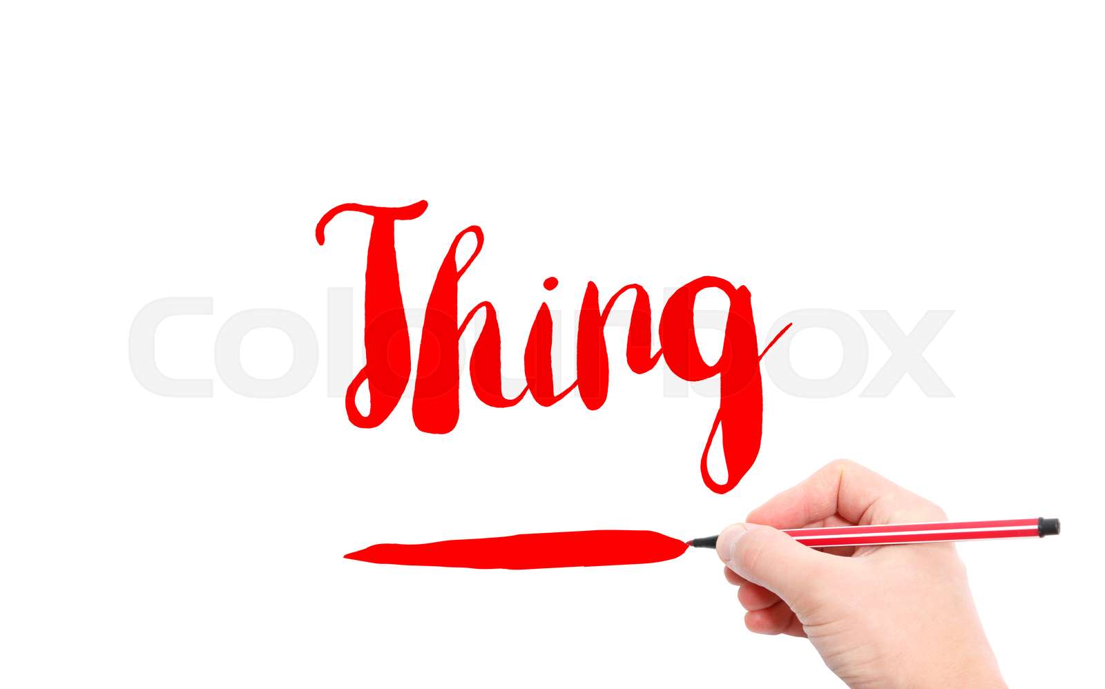Thing | Stock image | Colourbox