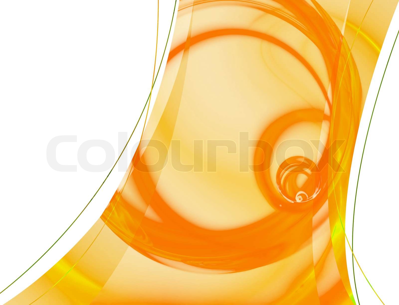An orange abstract layout you can use as a template for any design