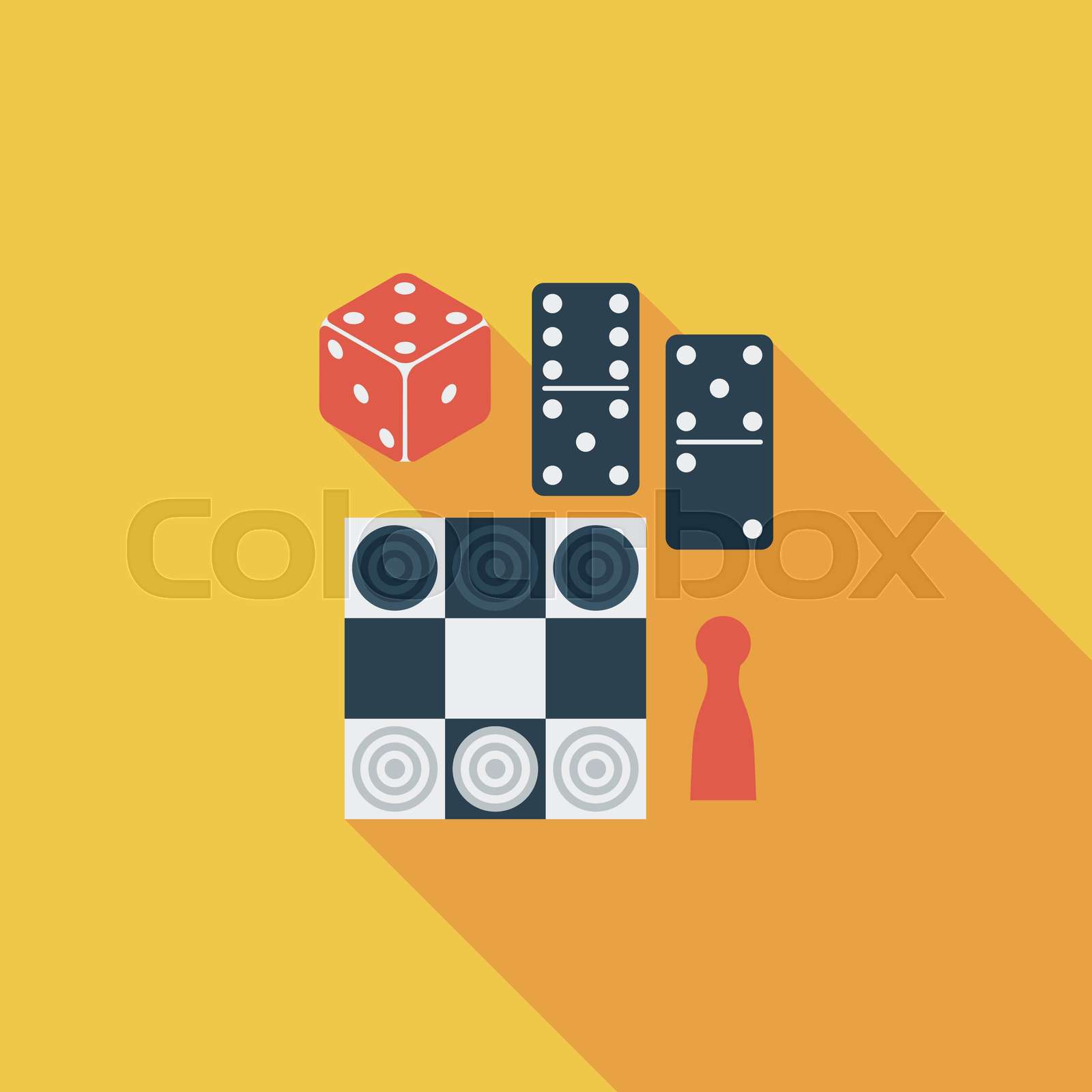 Table games Stock vector Colourbox