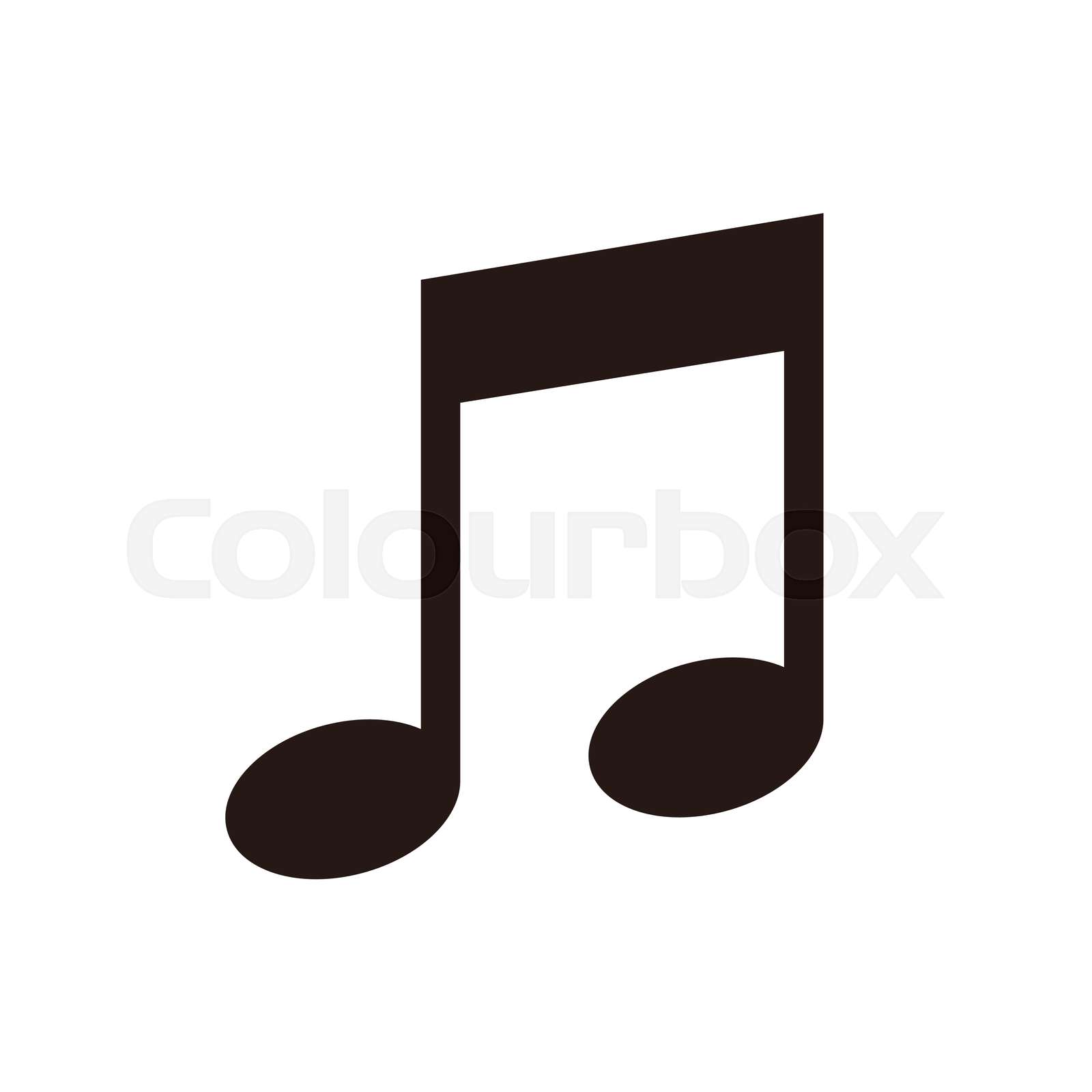 ton, musik, papier | Stock-Vektor | Colourbox