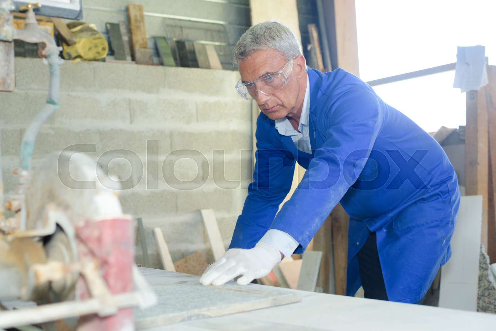 Artisan Build Work Stock Image Colourbox