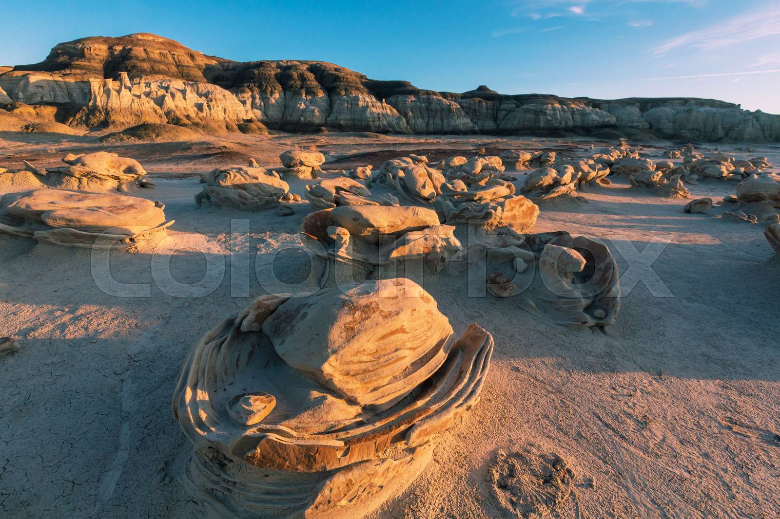 Bisti badlands | Stock image | Colourbox