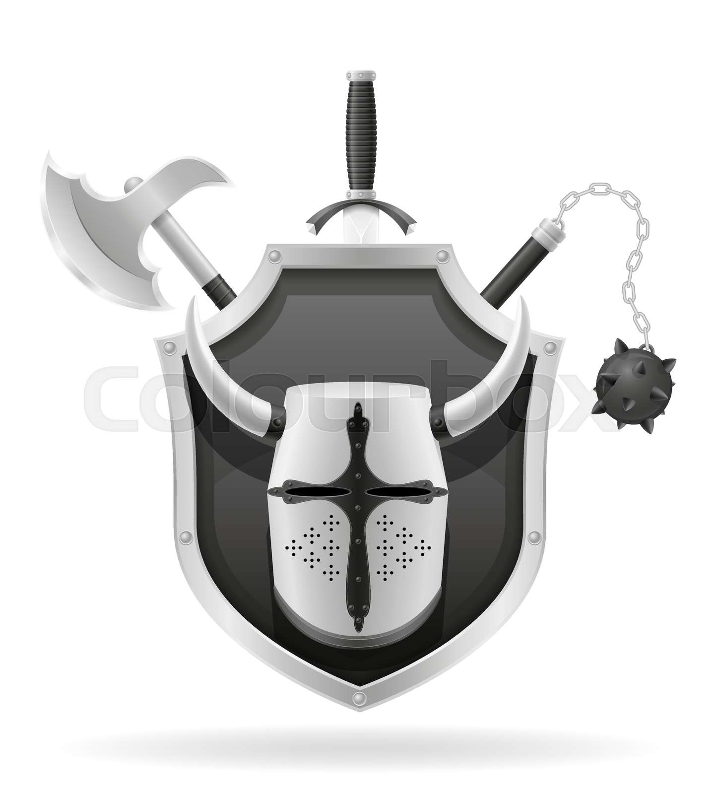 Ancient Battle Weapons Stock Vector Illustration Stock Vector Colourbox Ancient Battle Weapons Stock Vector Illustration Stock Vector Colourbox
