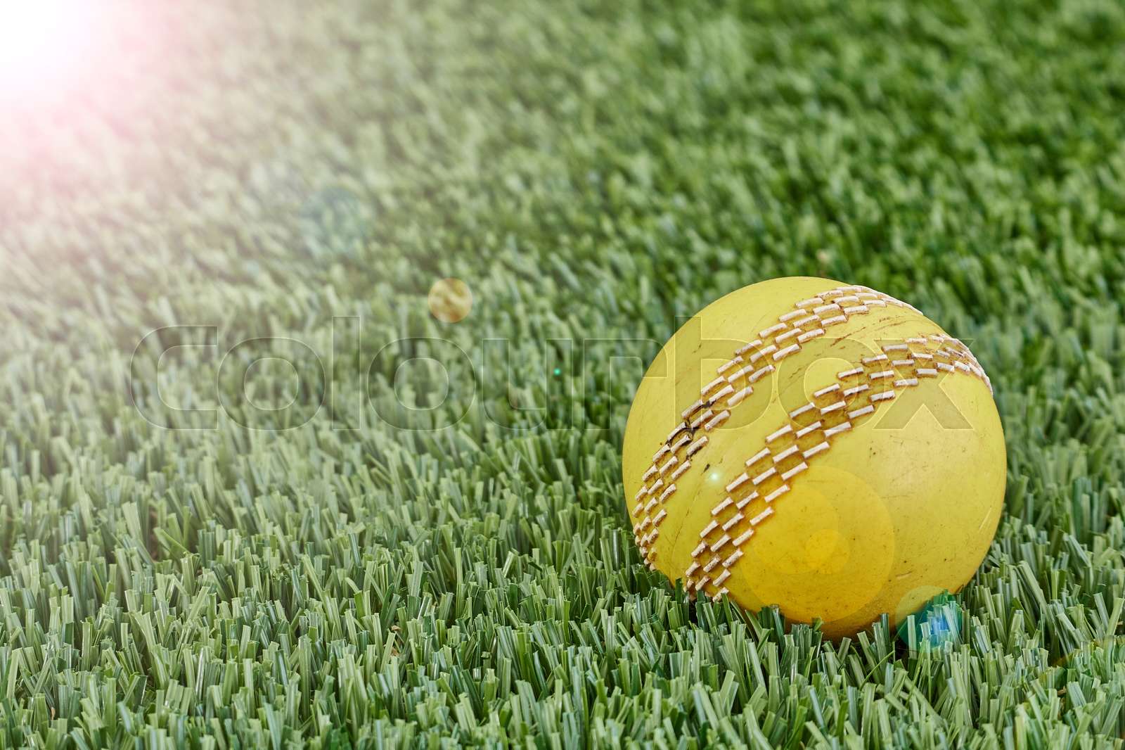 Cricket Equipment Stock image Colourbox