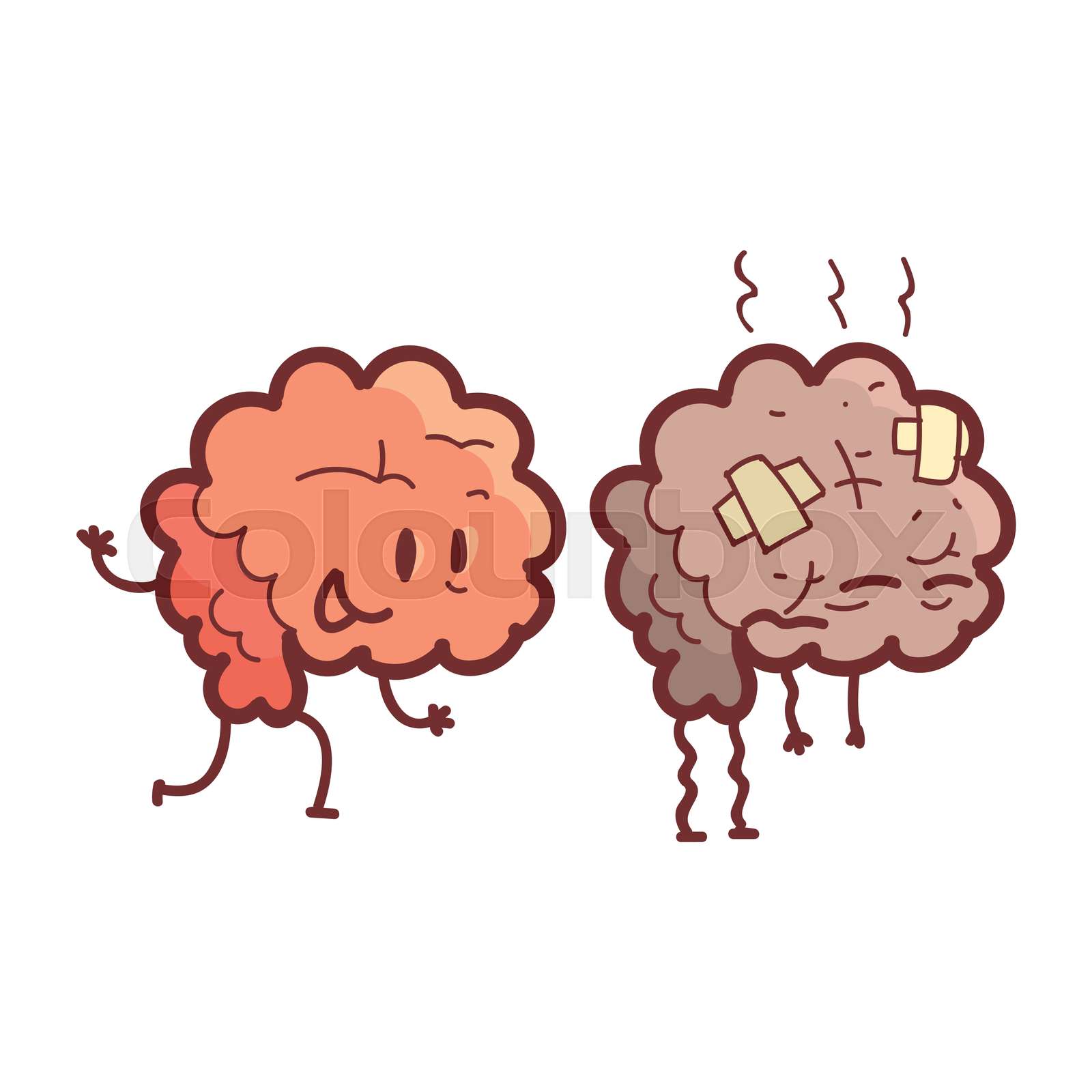 Healthy Vs Unhealthy Brain