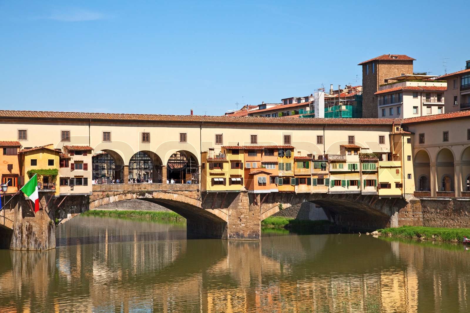 Gamle bro i Firenze | Stock foto | Colourbox