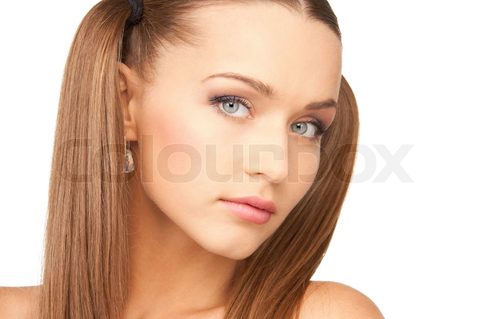 frau, verführerisch, haut | Stock Bild | Colourbox