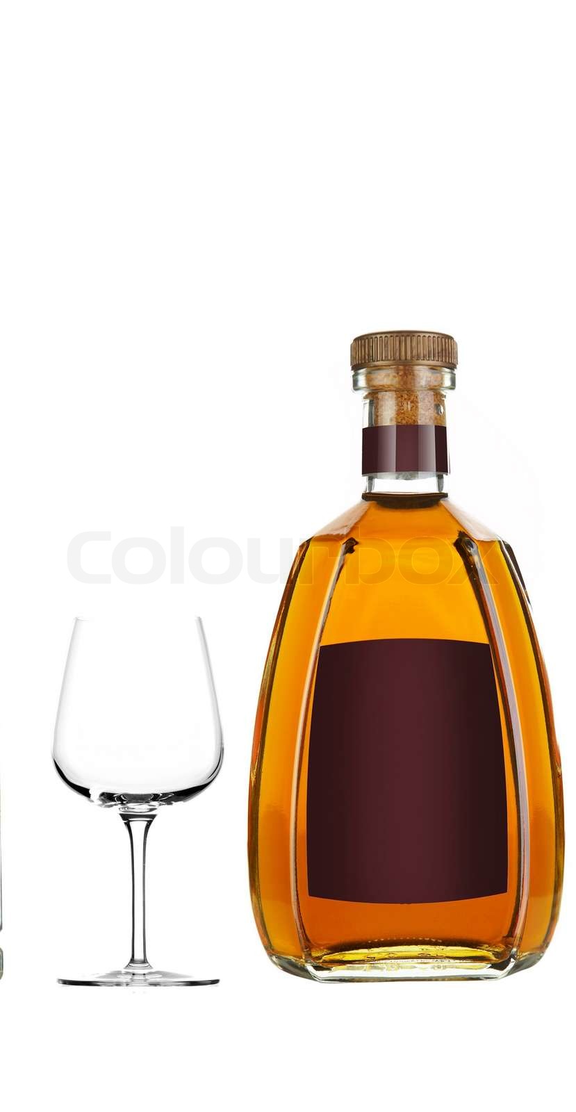 verschiedene Flaschen mit Alkohol | Stock Bild | Colourbox