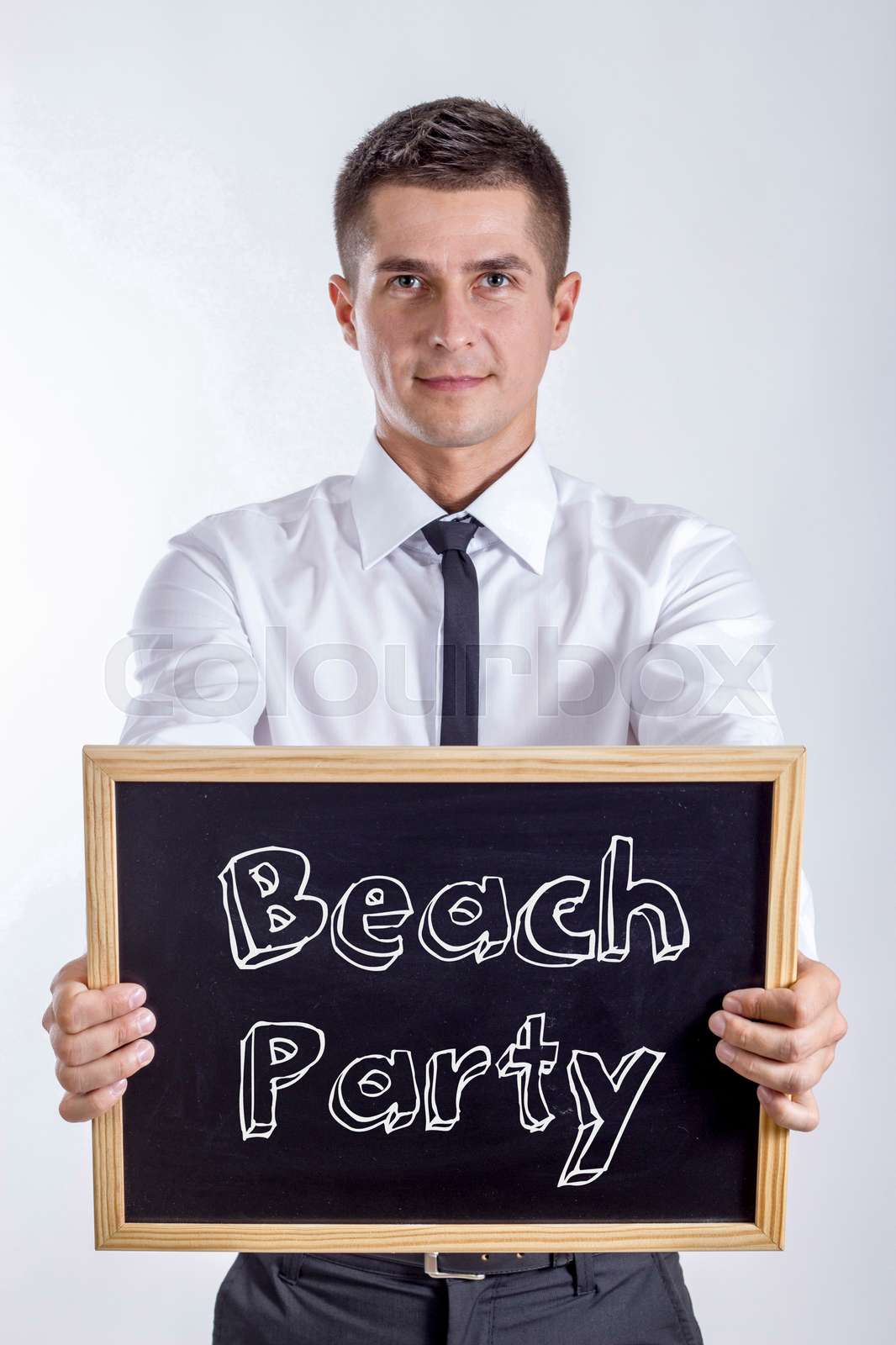 Beach Party Stock Image Colourbox