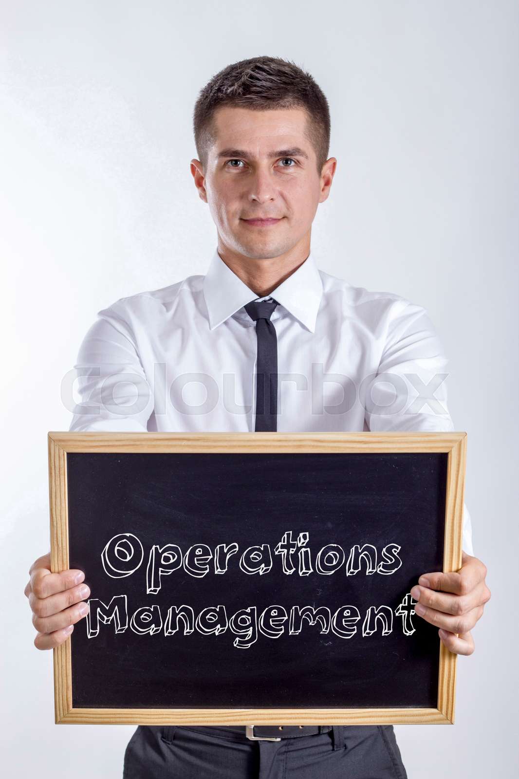 Operations Management Stock Image Colourbox
