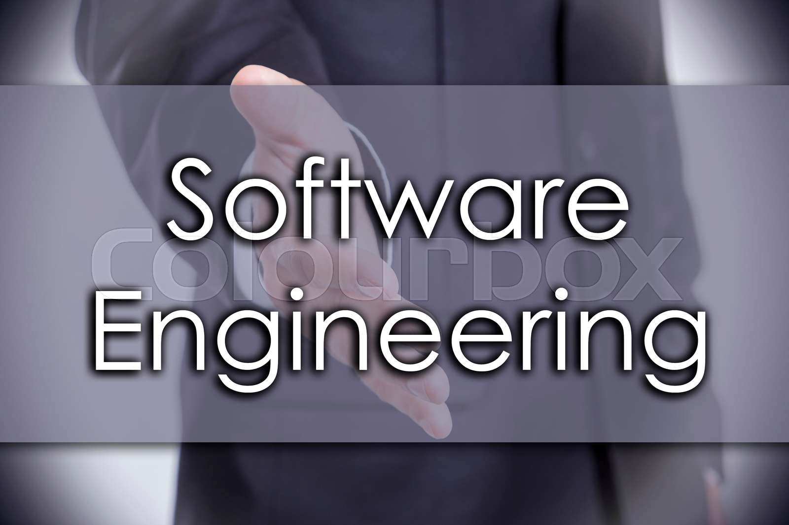 Software Engineering - business concept with text | Stock image | Colourbox