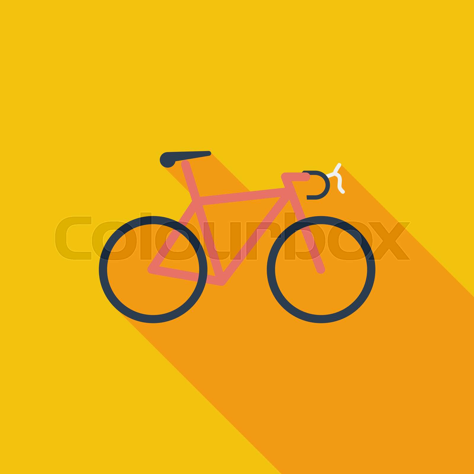 Bicycle icon. | Stock vector | Colourbox