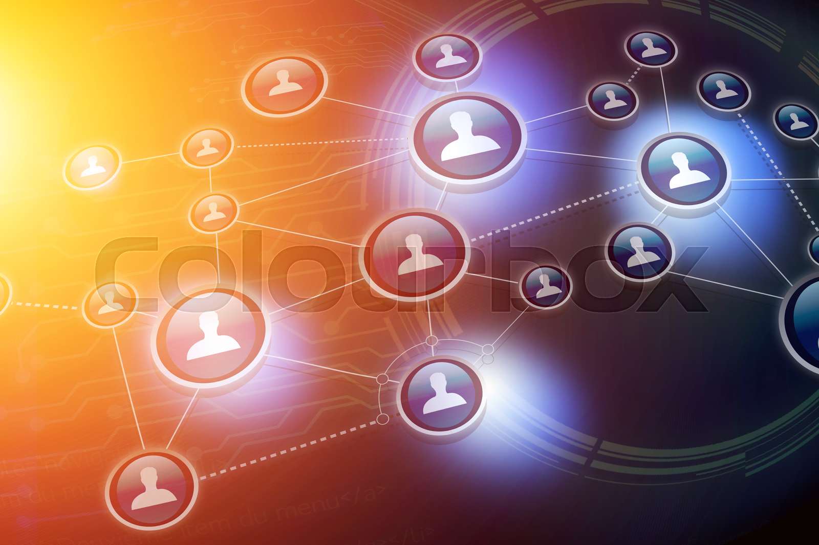 Concept of business international network interface Technology