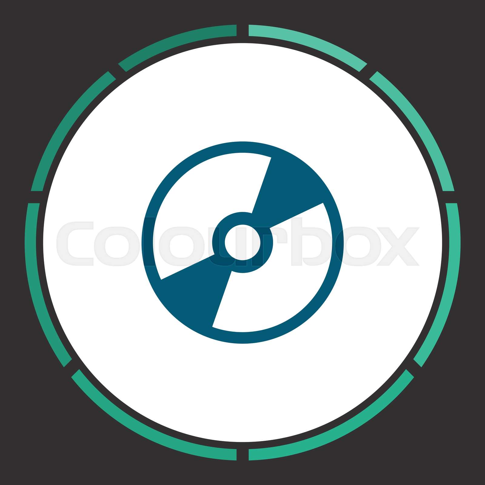 Disk Icon Vector | Stock vector | Colourbox