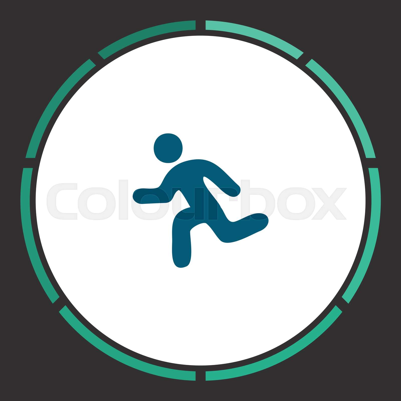 Run Icon Vector | Stock vector | Colourbox