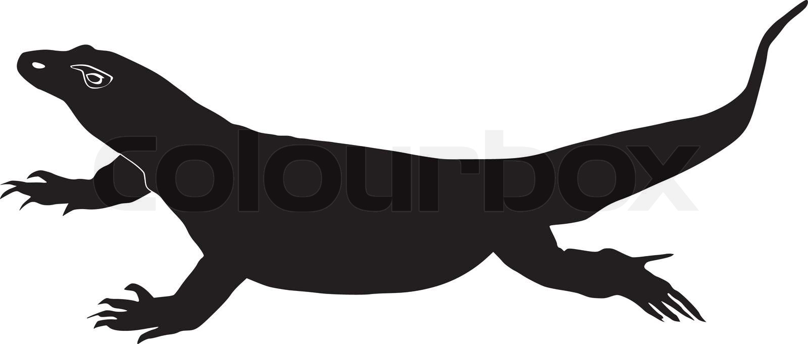 Komodo dragon | Stock vector | Colourbox