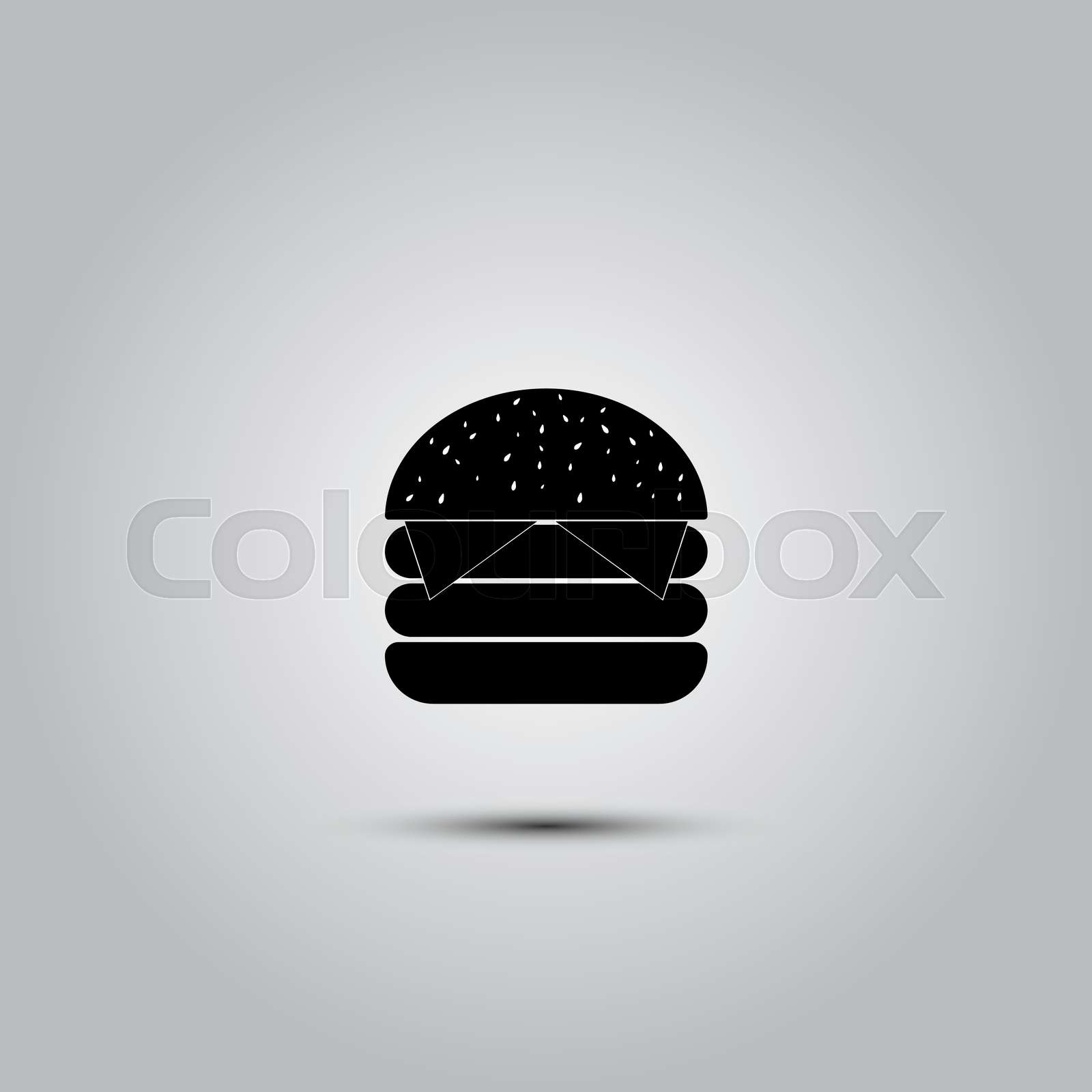 Burger Vector Illustration Stock Vector Colourbox Burger Vector Illustration Stock Vector Colourbox