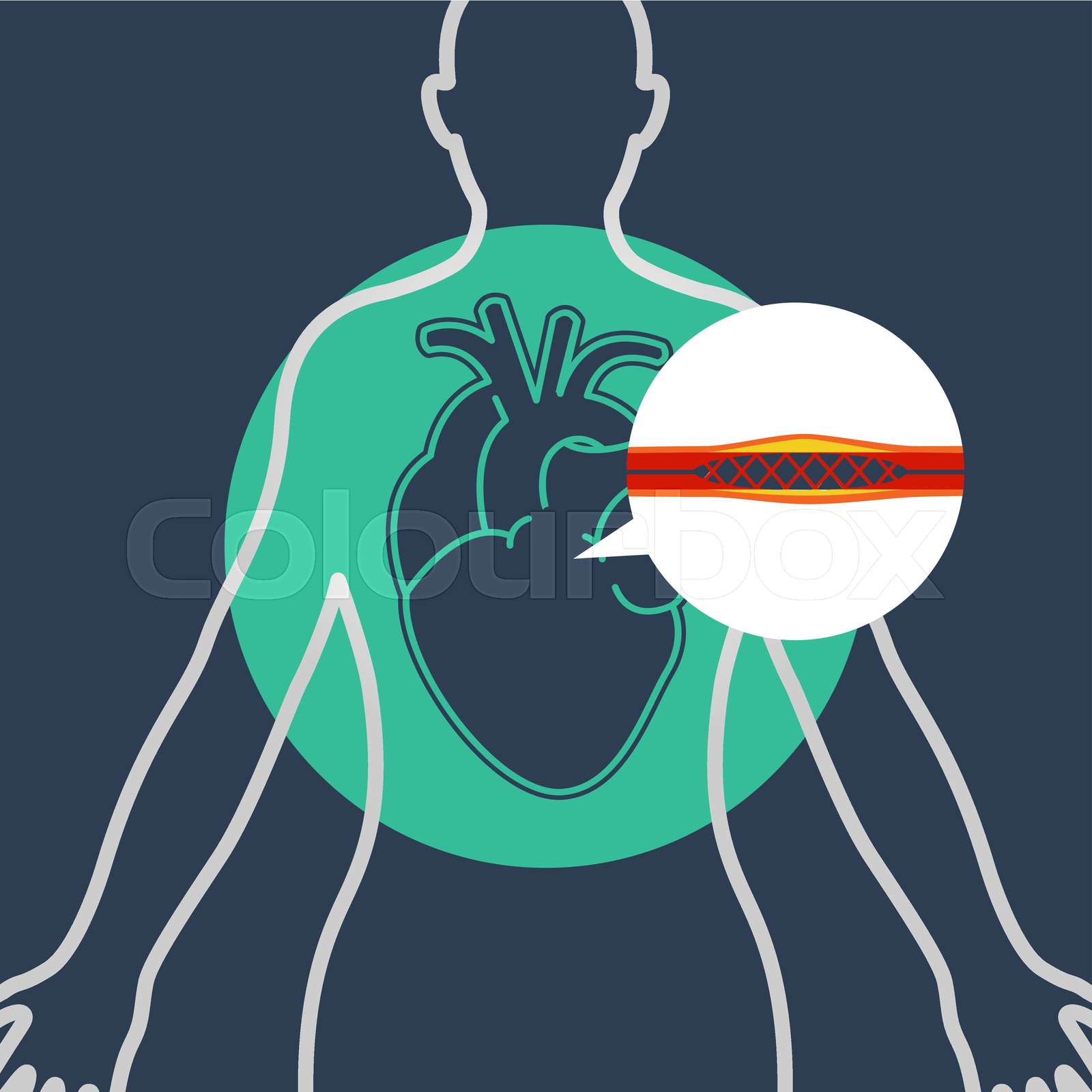 Cardiac Catheterization Vector Logo Icon Design Stock Vector Colourbox Cardiac Catheterization Vector Logo Icon Design Stock Vector Colourbox
