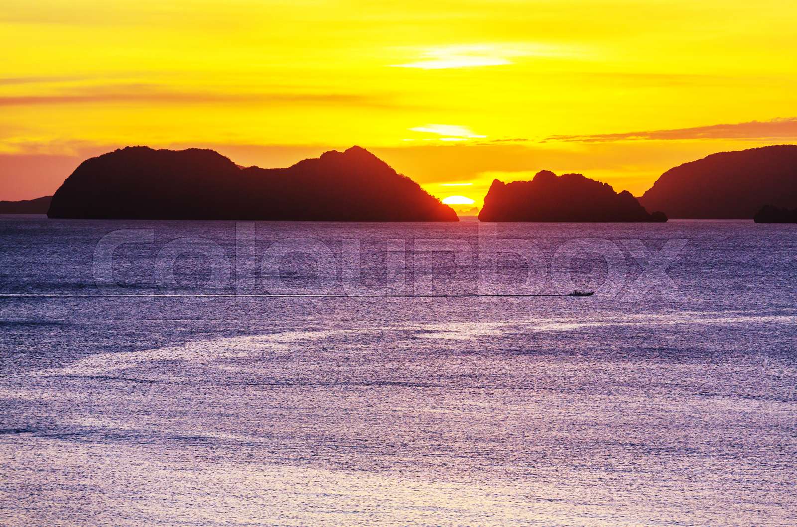 Palawan Stock image Colourbox