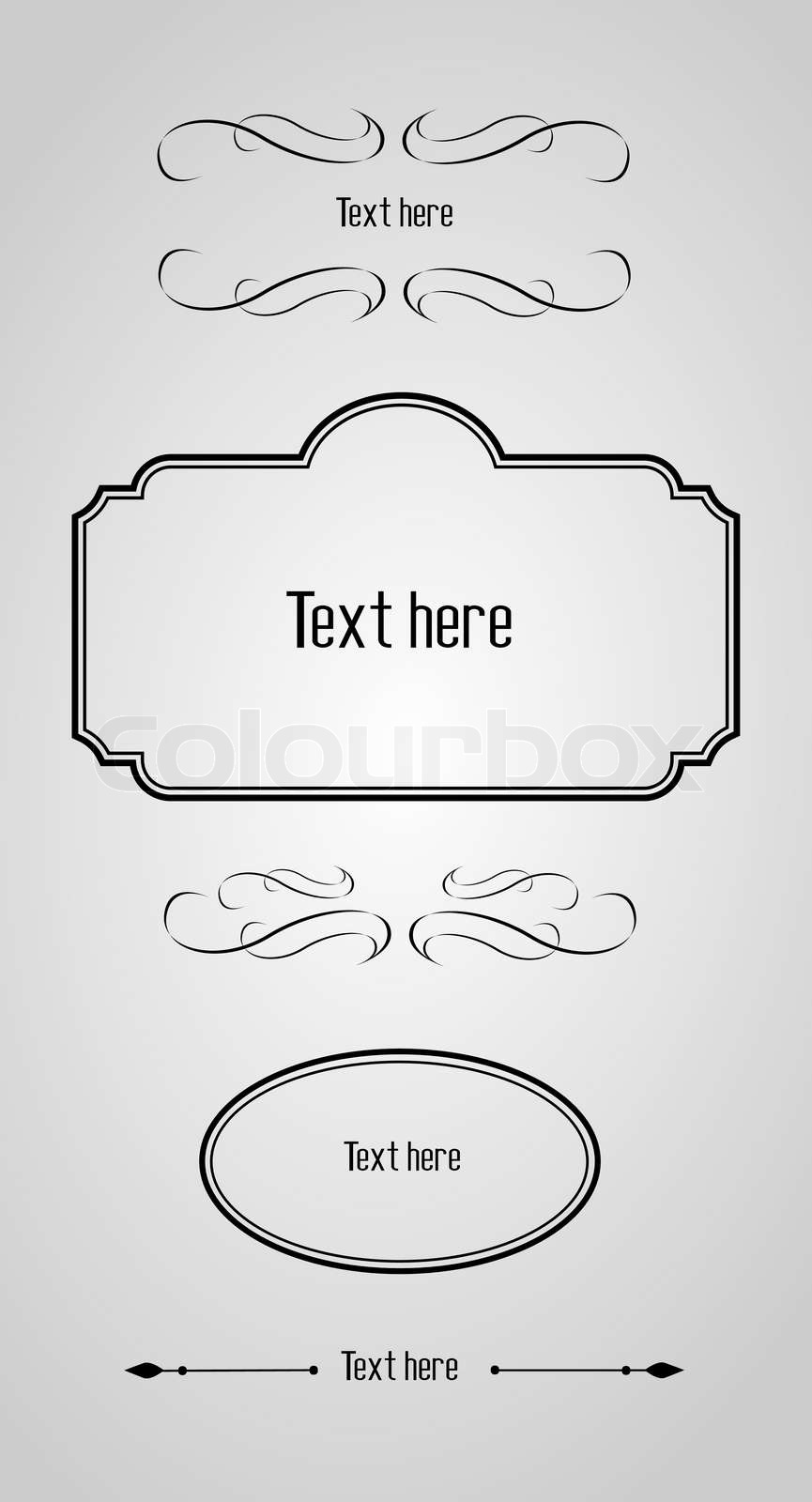 Menu | Stock vector | Colourbox