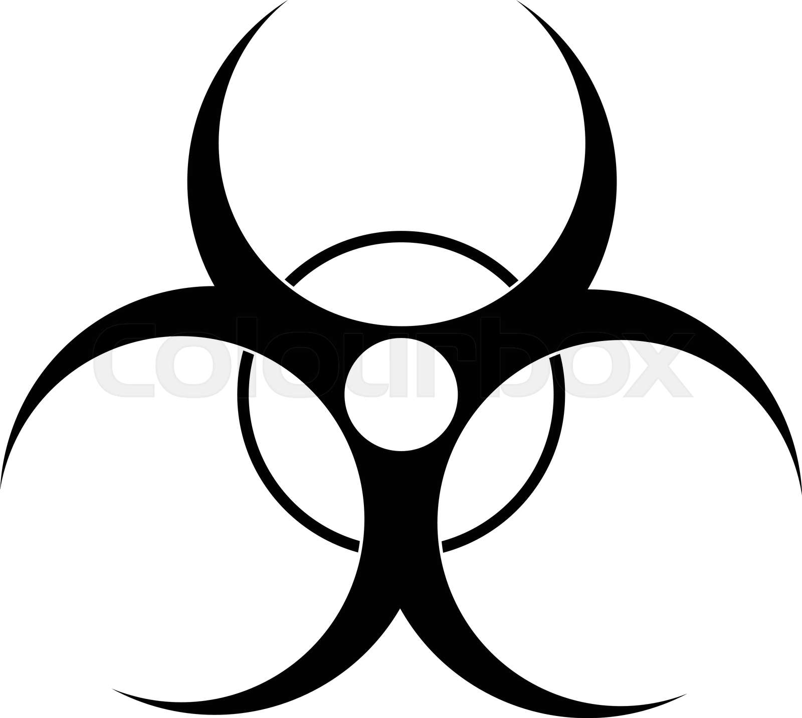 Vector bio hazard Icon | Stock vector | Colourbox Vector bio hazard Icon | Stock vector | Colourbox