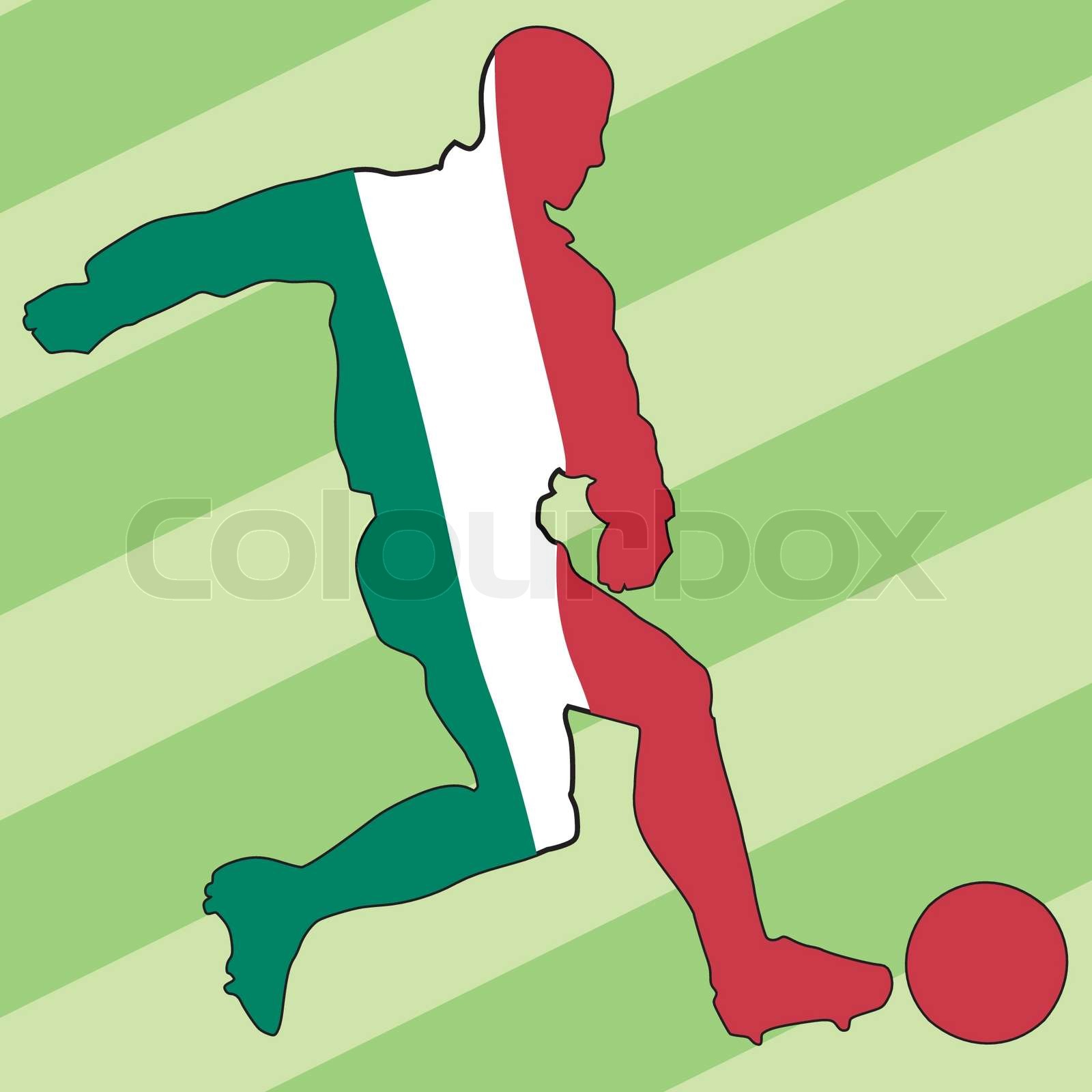 football colors of Stock vector Colourbox