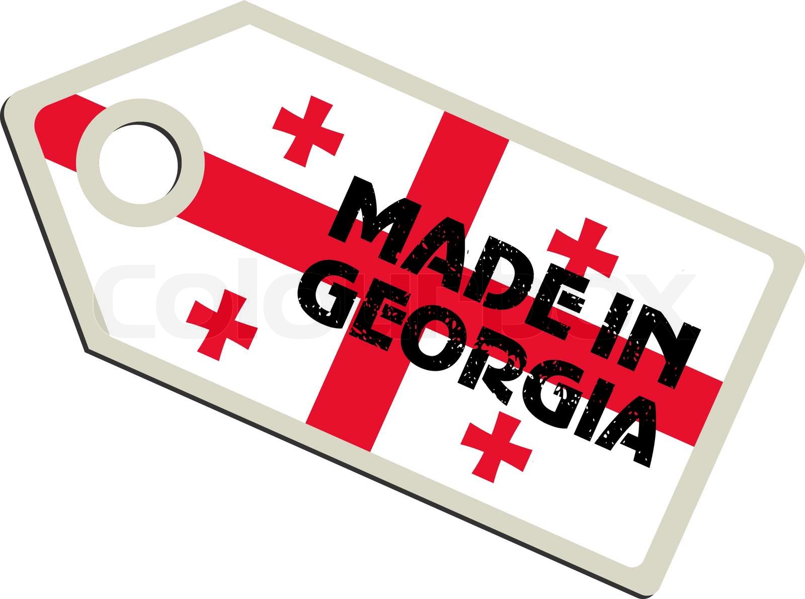 vector label Made in Stock vector Colourbox