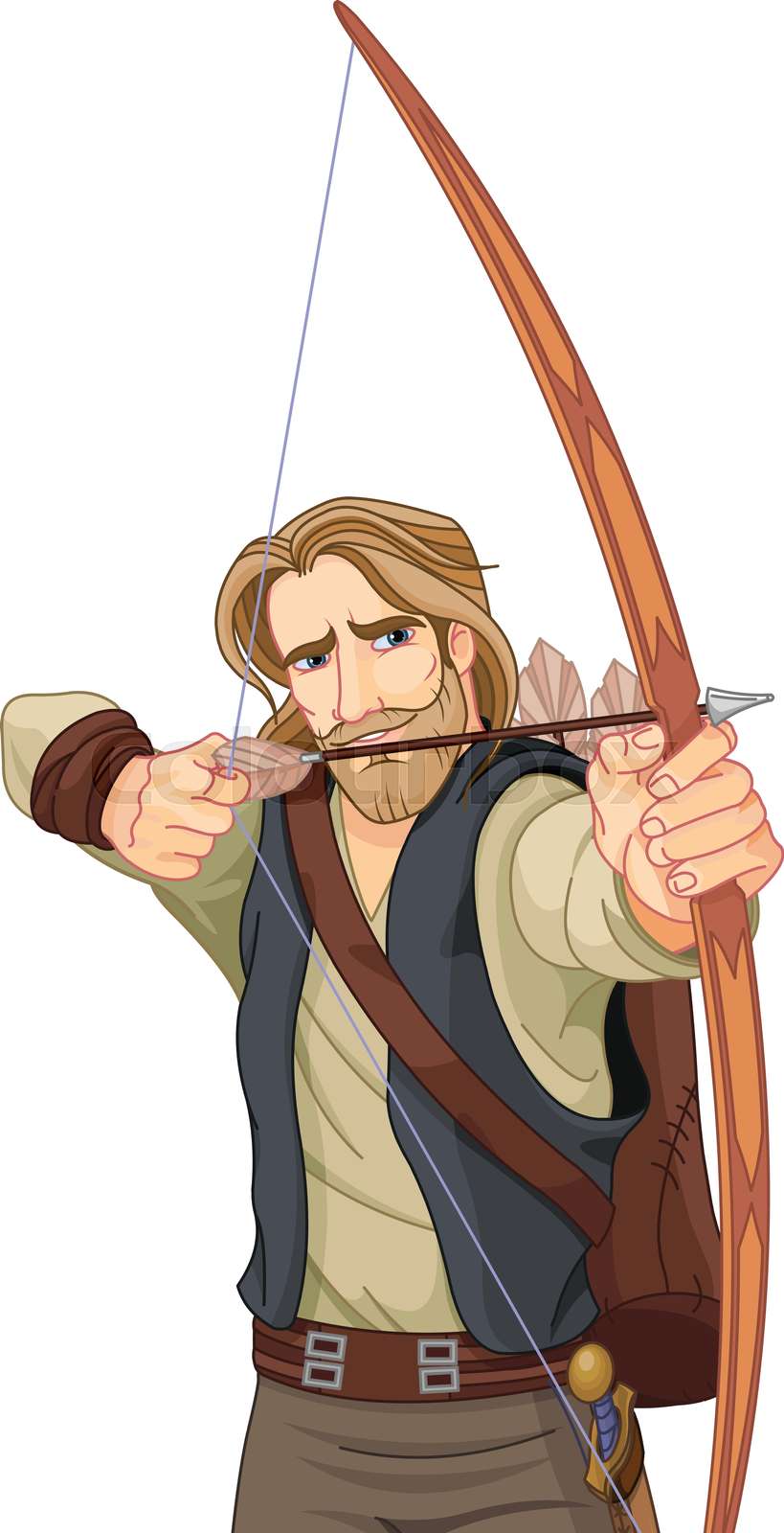 Robin Hood | Stock vector | Colourbox