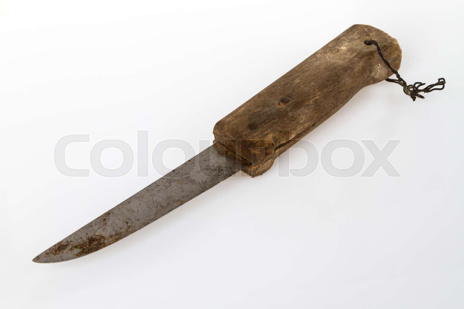Old Rusty Knife Stock Image Colourbox