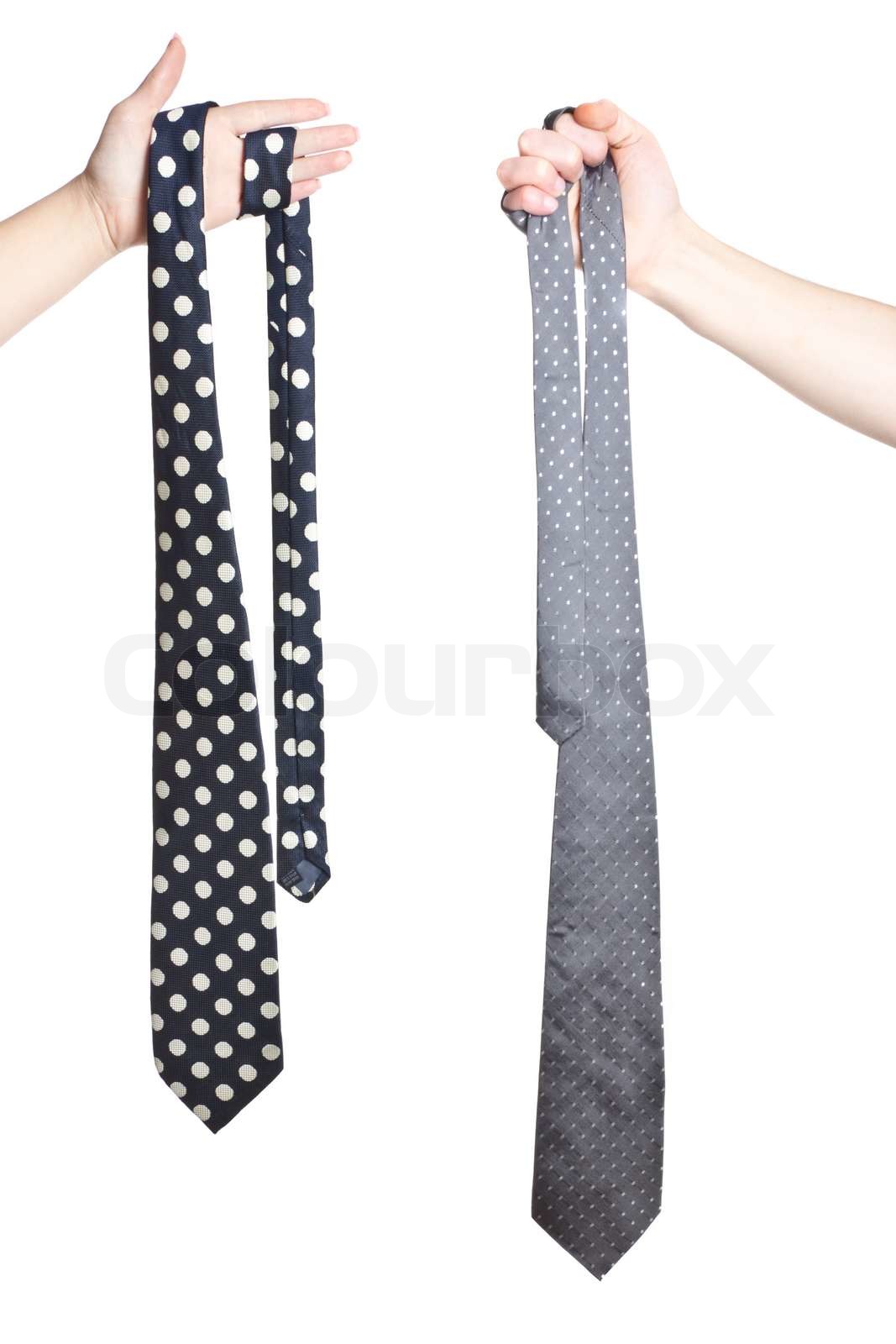 left handed tie a tie