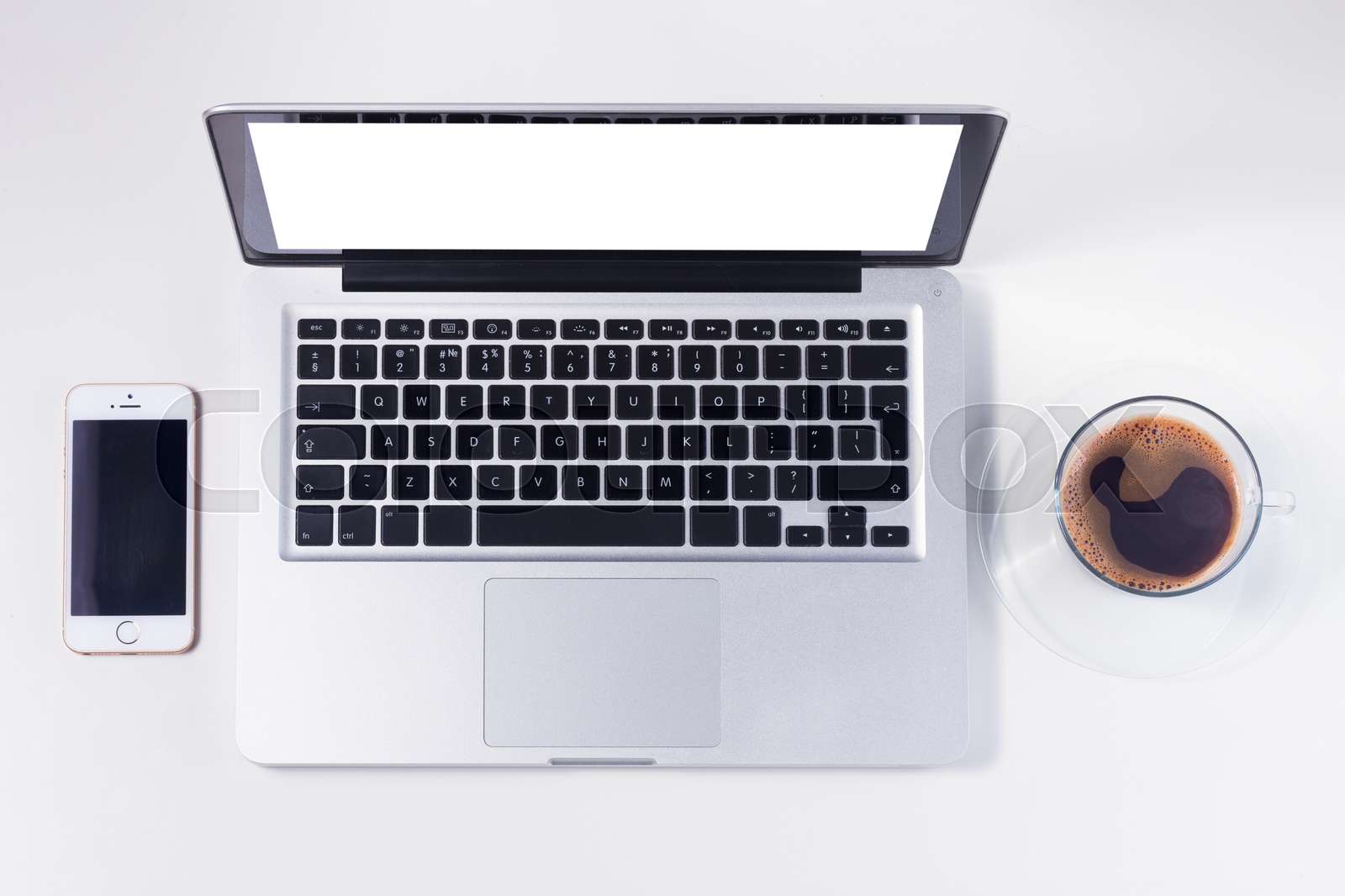 modern devices set up | Stock image | Colourbox