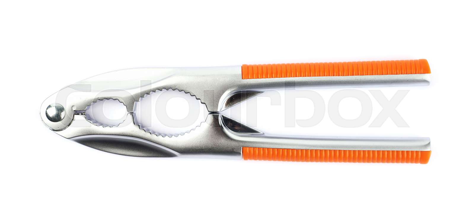 Lever nutcracker isolated Stock image Colourbox