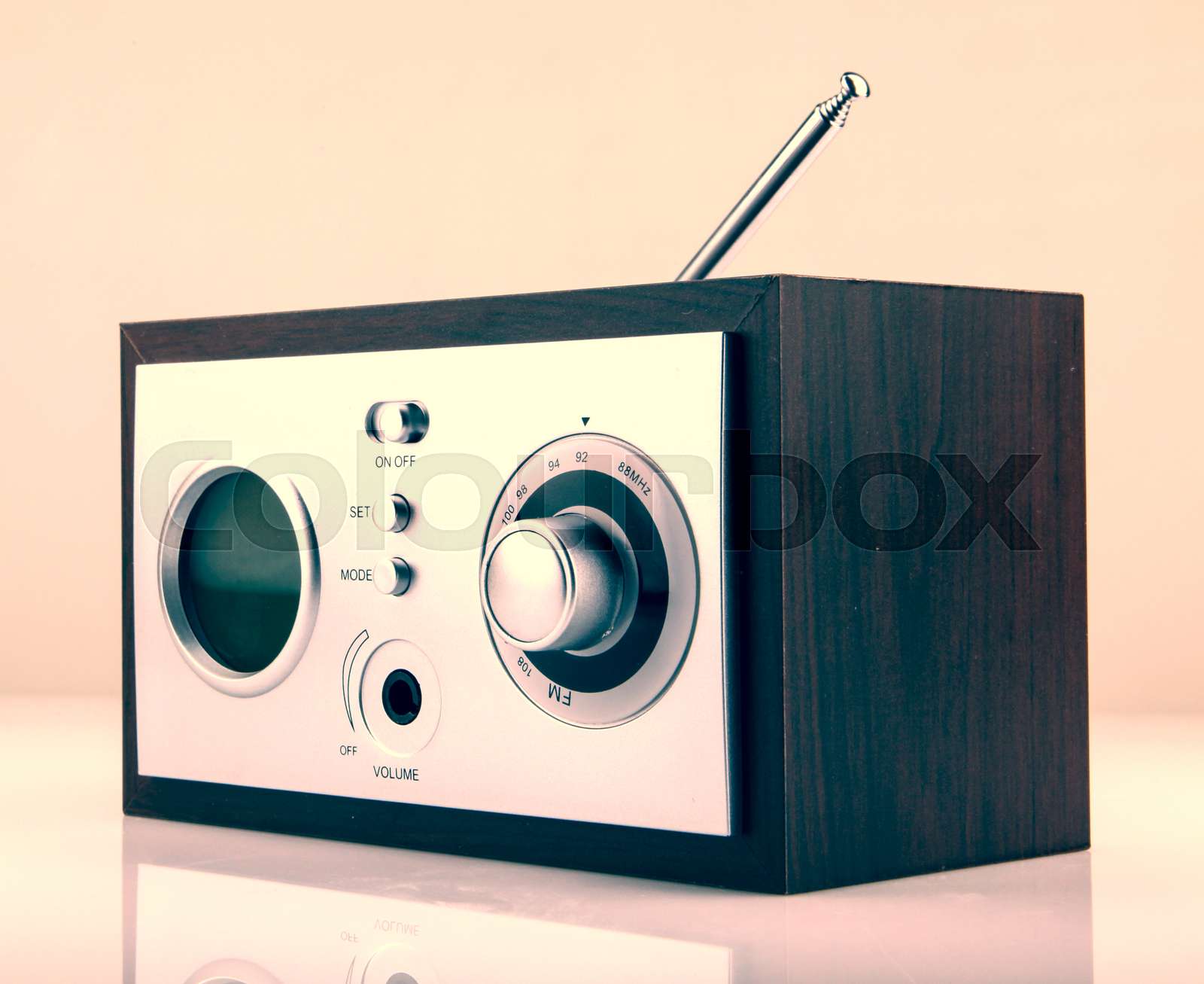 Retro Radio | Stock image | Colourbox