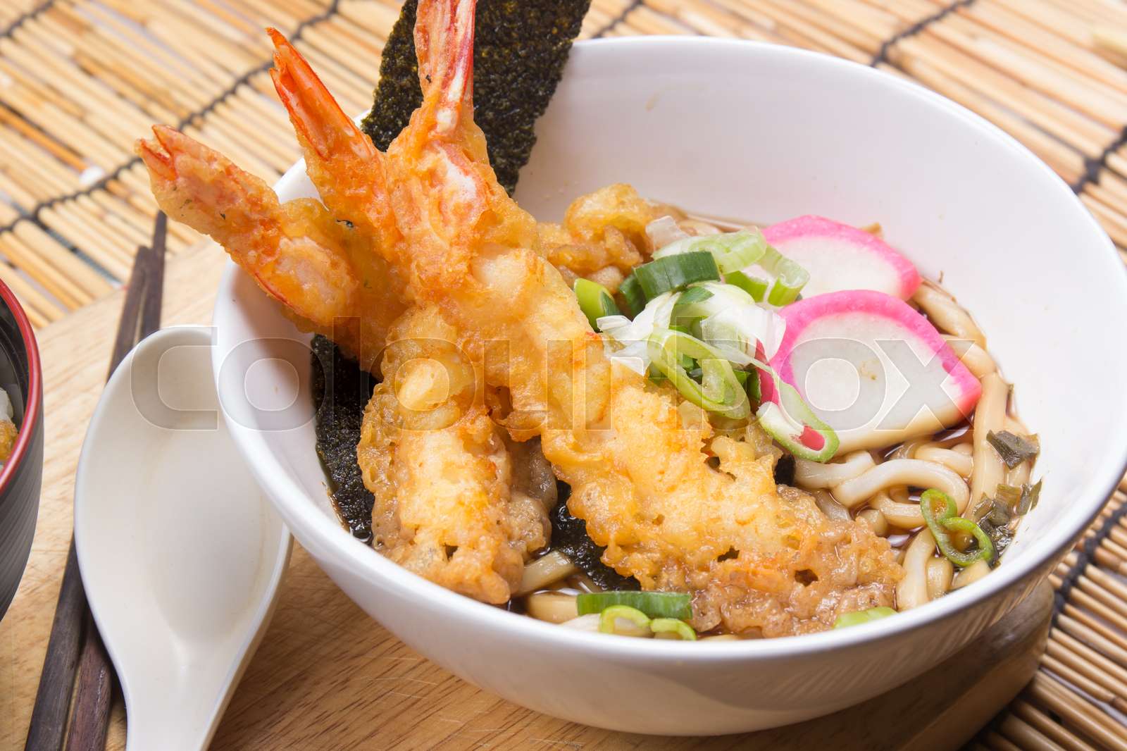 Tempura Udon Stock image Colourbox
