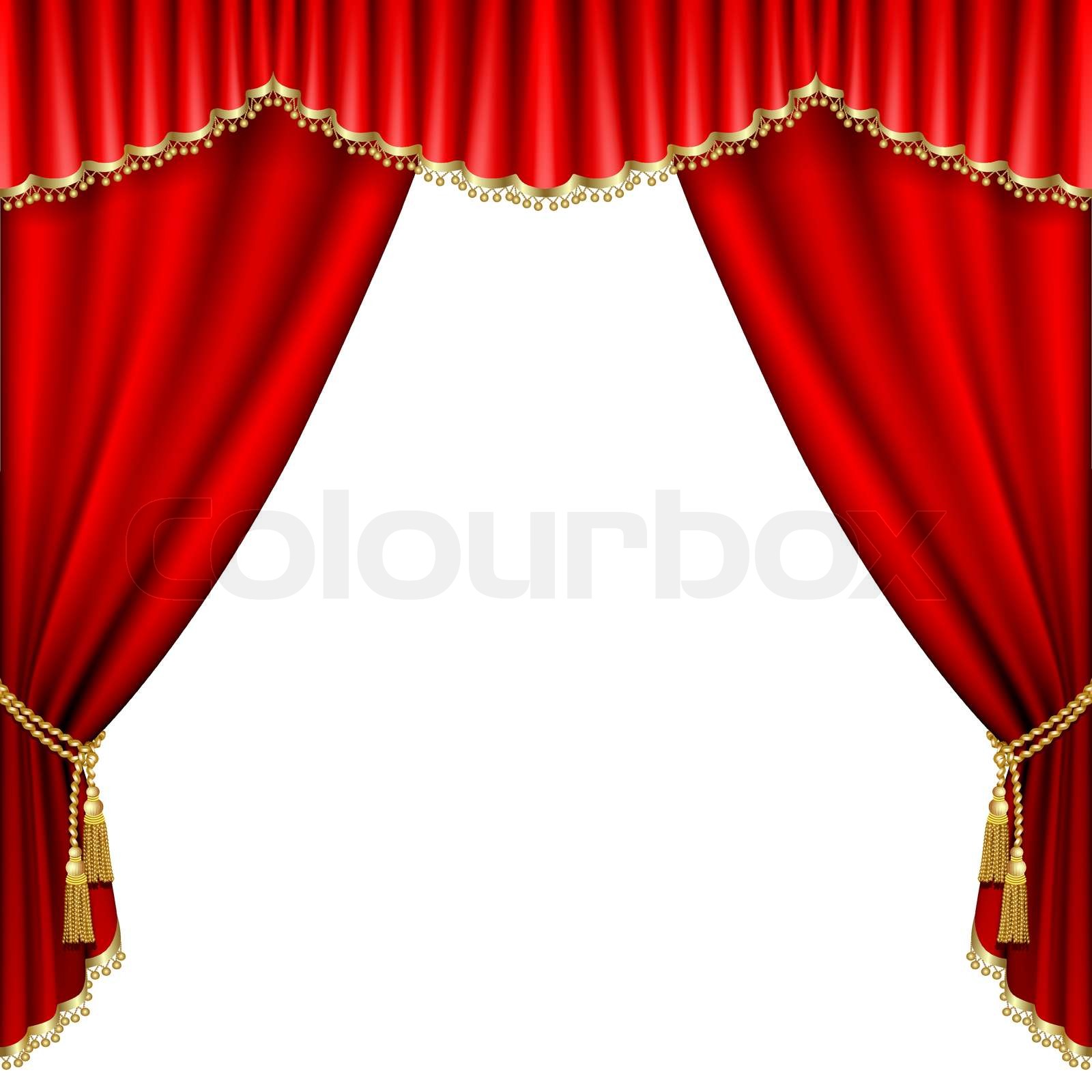 vorhang, theater, StockVektor Colourbox
