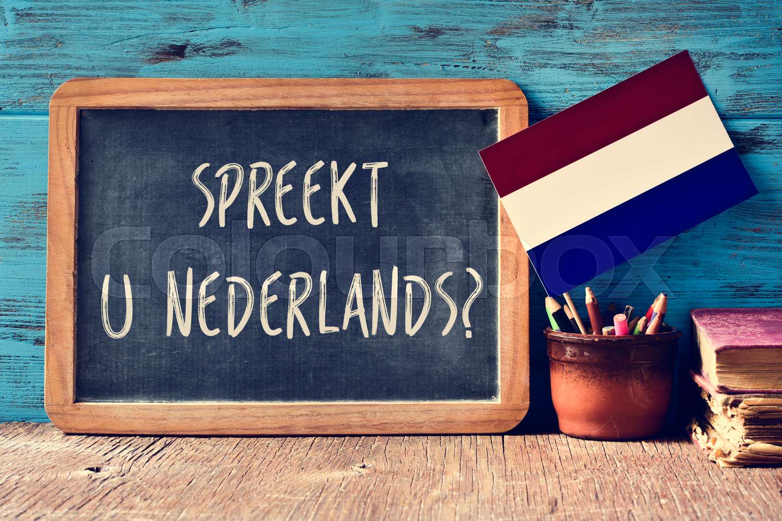 Question Do You Speak Dutch Written In Dutch Stock Image Colourbox