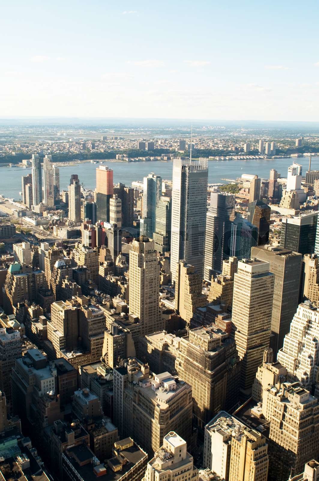 New York City panorama med høje skyskrabere | Stock foto | Colourbox