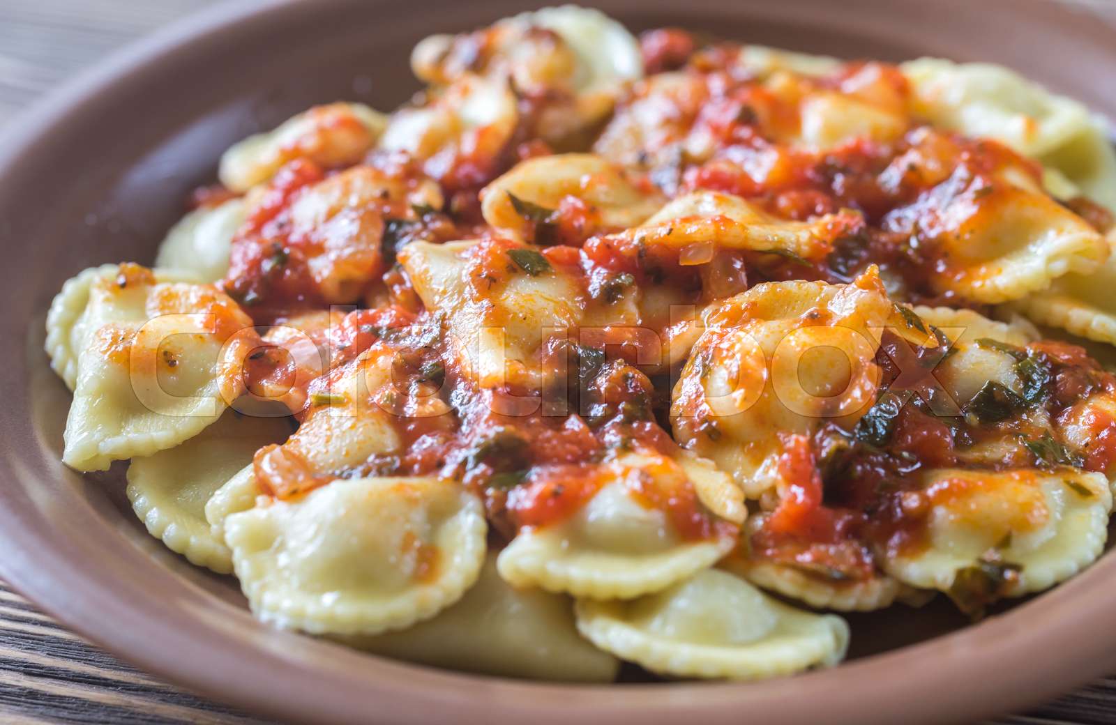 LisaS Ravioli Marinara