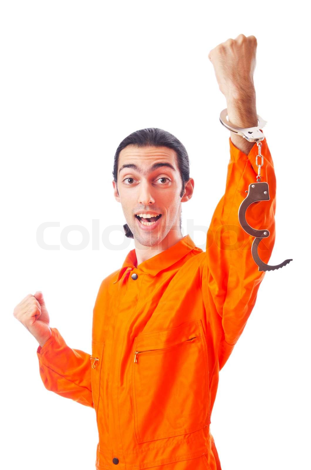 Man Arrested For His Crimes Stock Image Colourbox