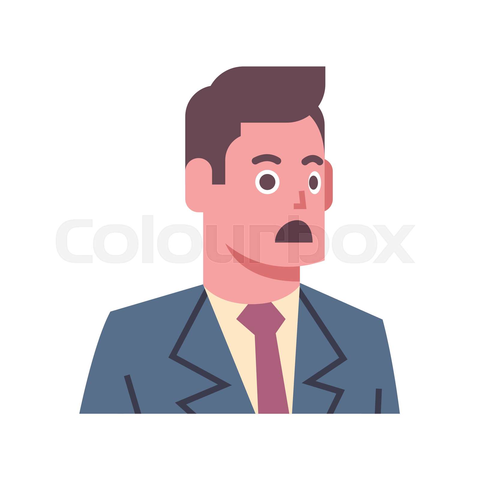 Bange Emoji Smiley Stock Vektor Colourbox