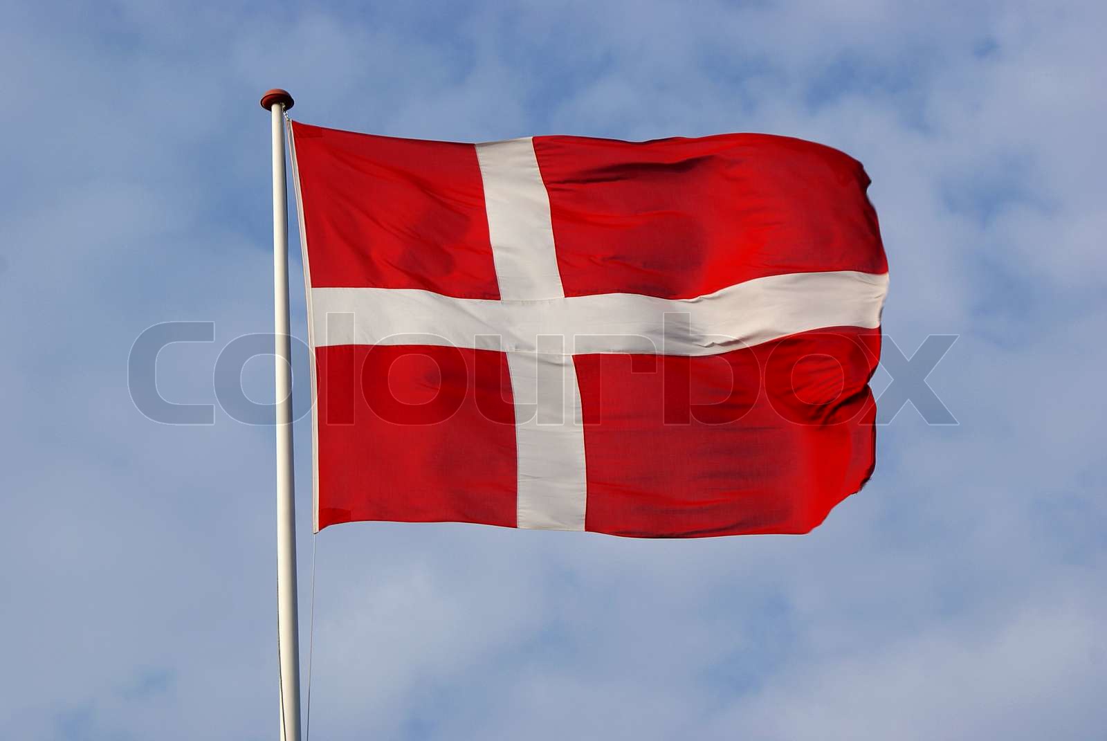 Dannebrog The Danish Flag Stock Image Colourbox Dannebrog The Danish Flag Stock Image Colourbox