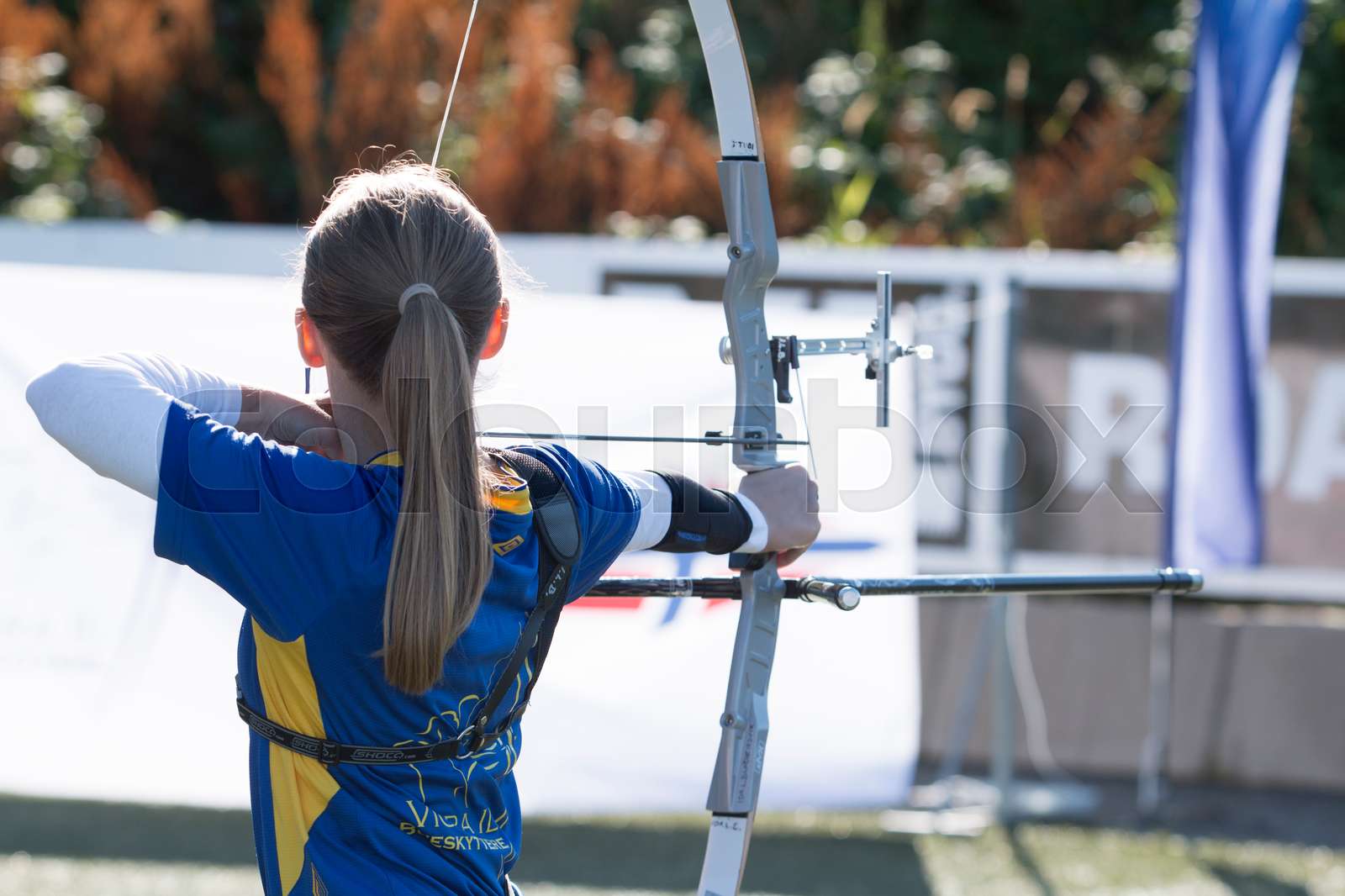 Archery Stock image Colourbox