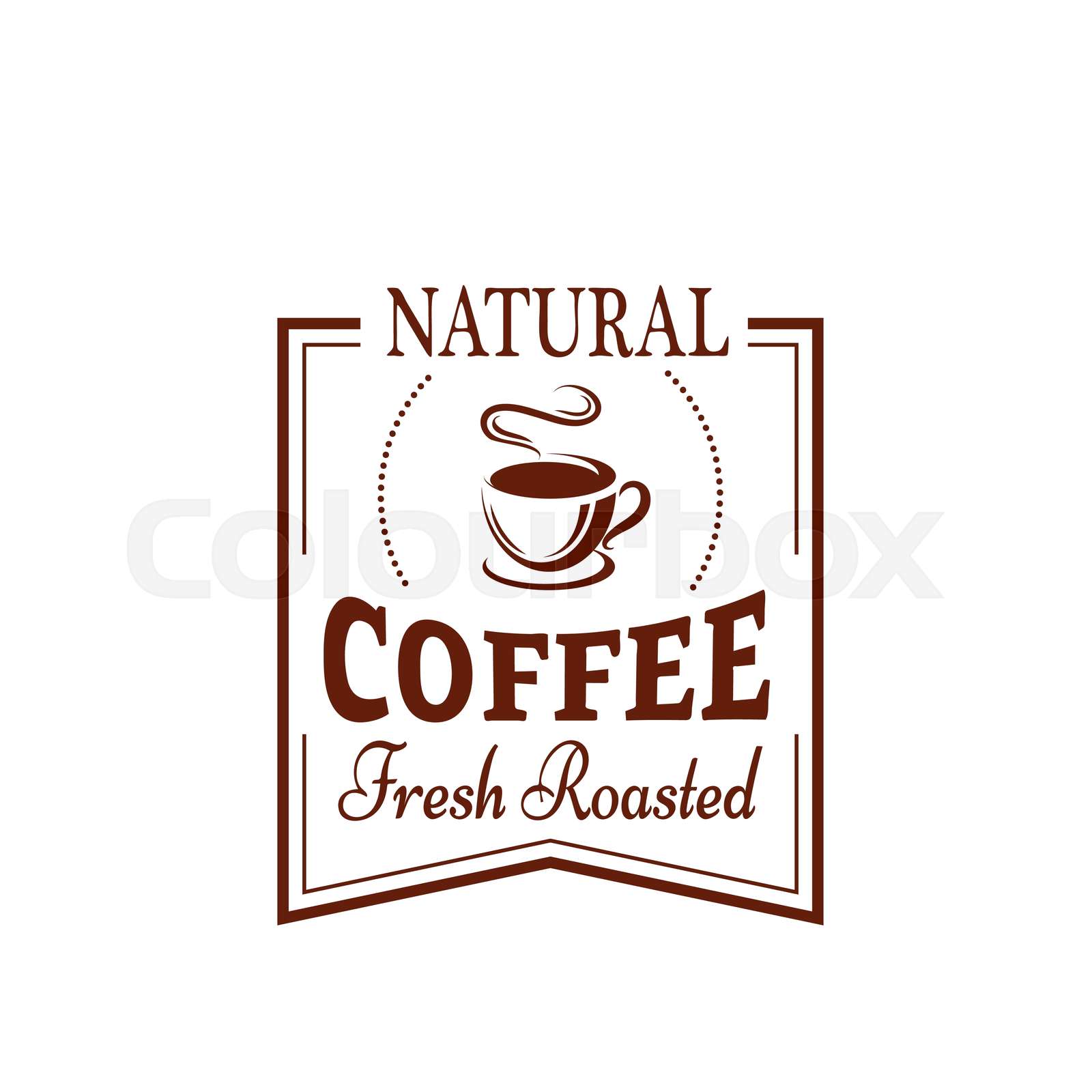 kaffe, symbol, coffeehouse | Stock vektor | Colourbox