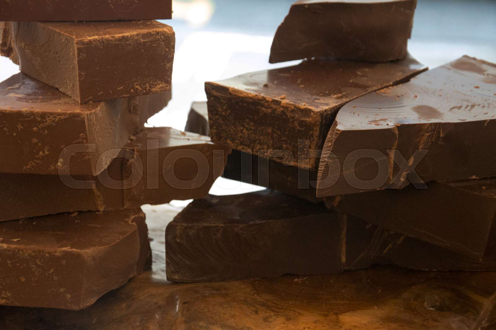 braune Schokolade | Stock Bild | Colourbox