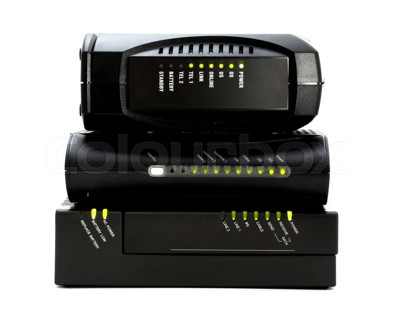 Cable Modem | Stock image | Colourbox