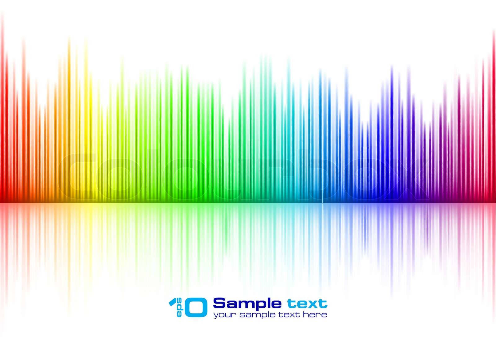 frequenz, vektor, kunst StockVektor Colourbox