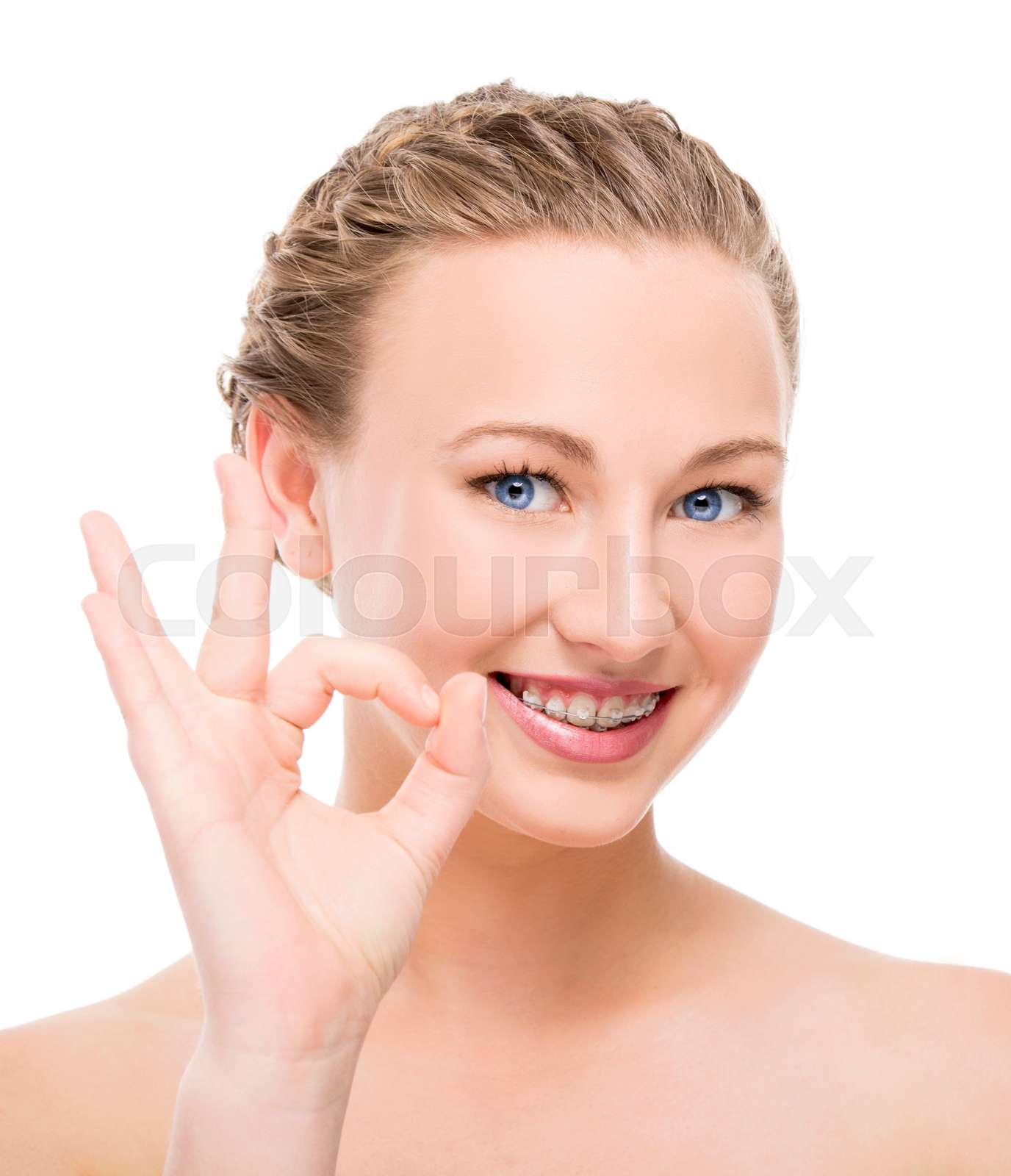 Positive face | Stock image | Colourbox