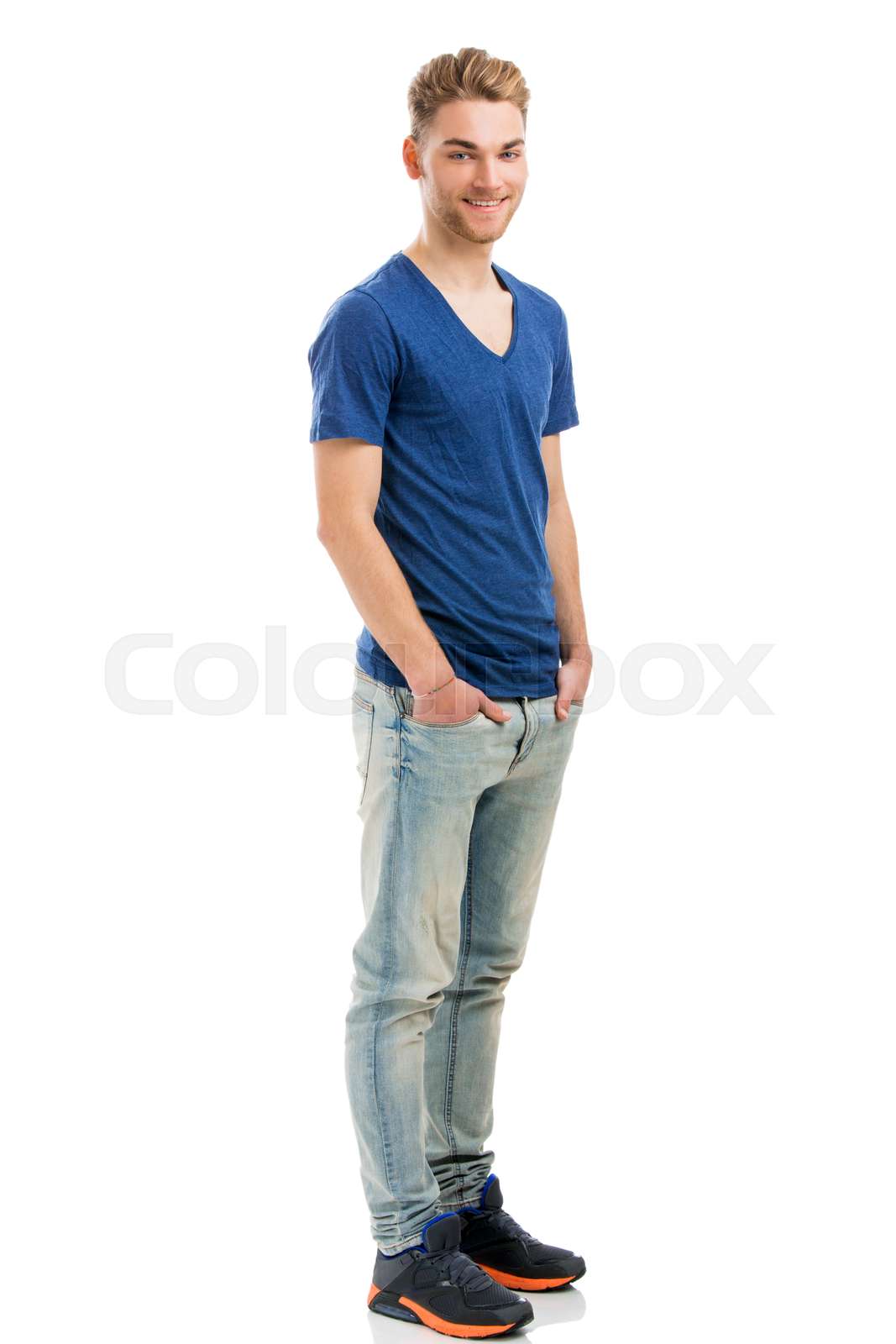 Good looking young man | Stock image | Colourbox