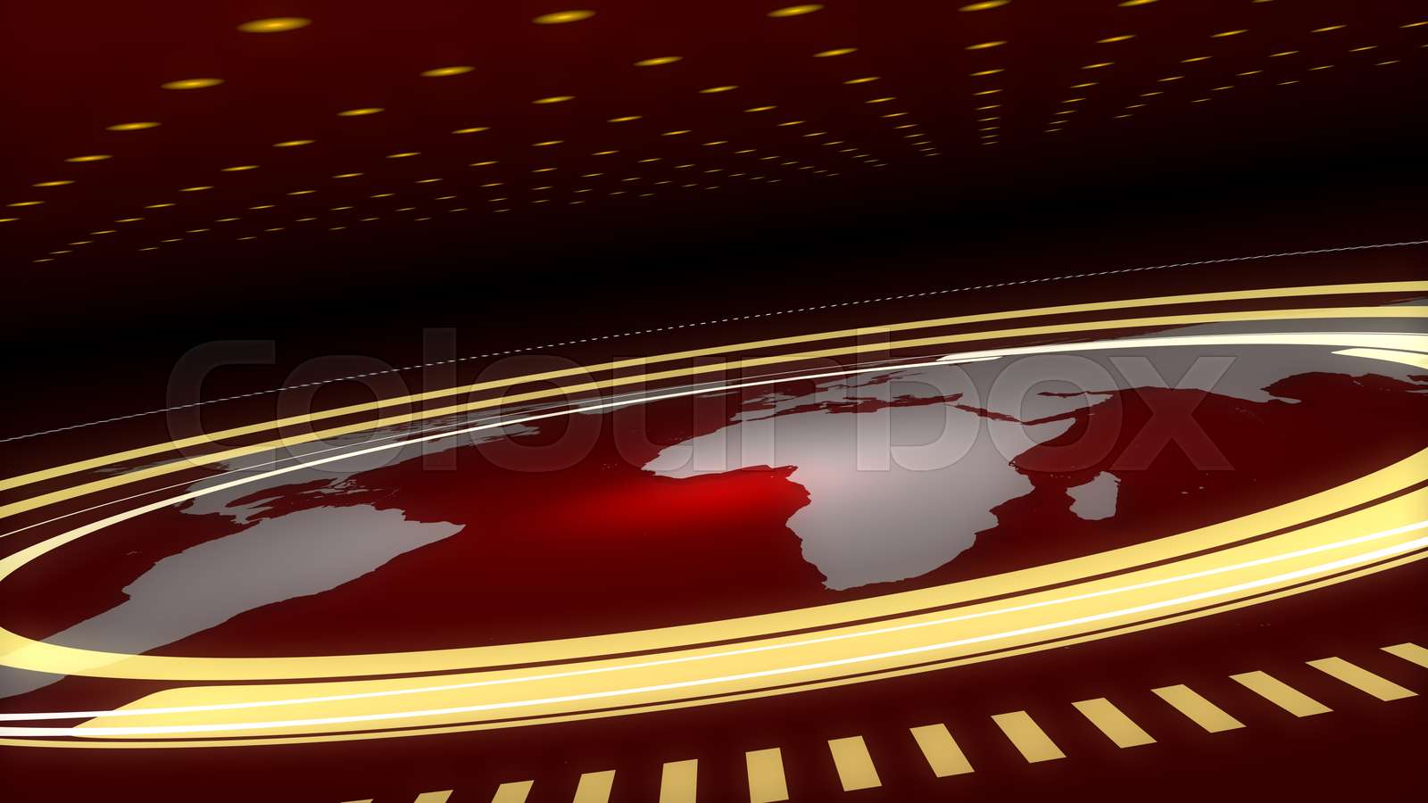 Red Broadcast Studio Background | Stock image | Colourbox